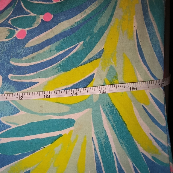 Lilly Pulitzer Sophiletta Dress Bennet Blue Showstopper Print UPF 50+ Size M - Picture 17 of 17